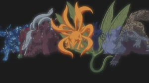 Tailed beasts
