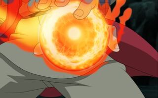 Can the Rasengan be changed into other chakra natures like fire