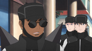 Ota and his subordinates