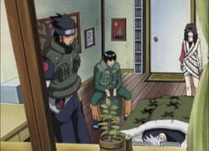  After the fight with Itachi.