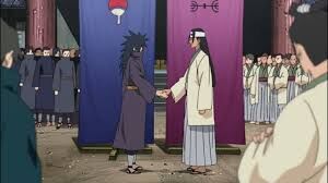 JG 42 - HASHIRAMA SENJU DEUS SHINOBI Base: Mc 16:15-16 Hashirama Senju, foi  o primeiro Hokage de Konoha, junto com Madara Uchiha fundaram a vila  visando encerrar as guerras entre os clãs