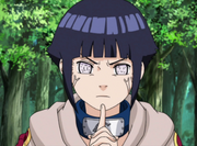 Hinata's Byakugan Activated
