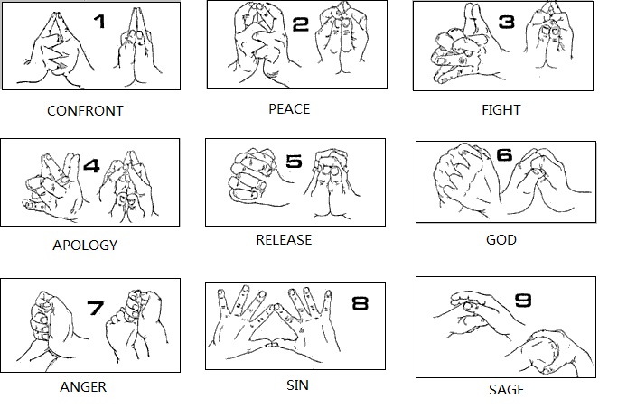 naruto hand signs for water prison jutsu