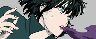 Junko using her Poison Mist technique.