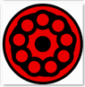 Kyūshū Uchiha's Mangekyō Sharingan