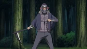 Hanzō with his kusarigama.