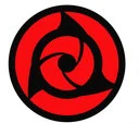Takeru Uchiha's Eternal Mangekyō Sharingan.