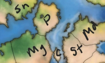 The map of the series.