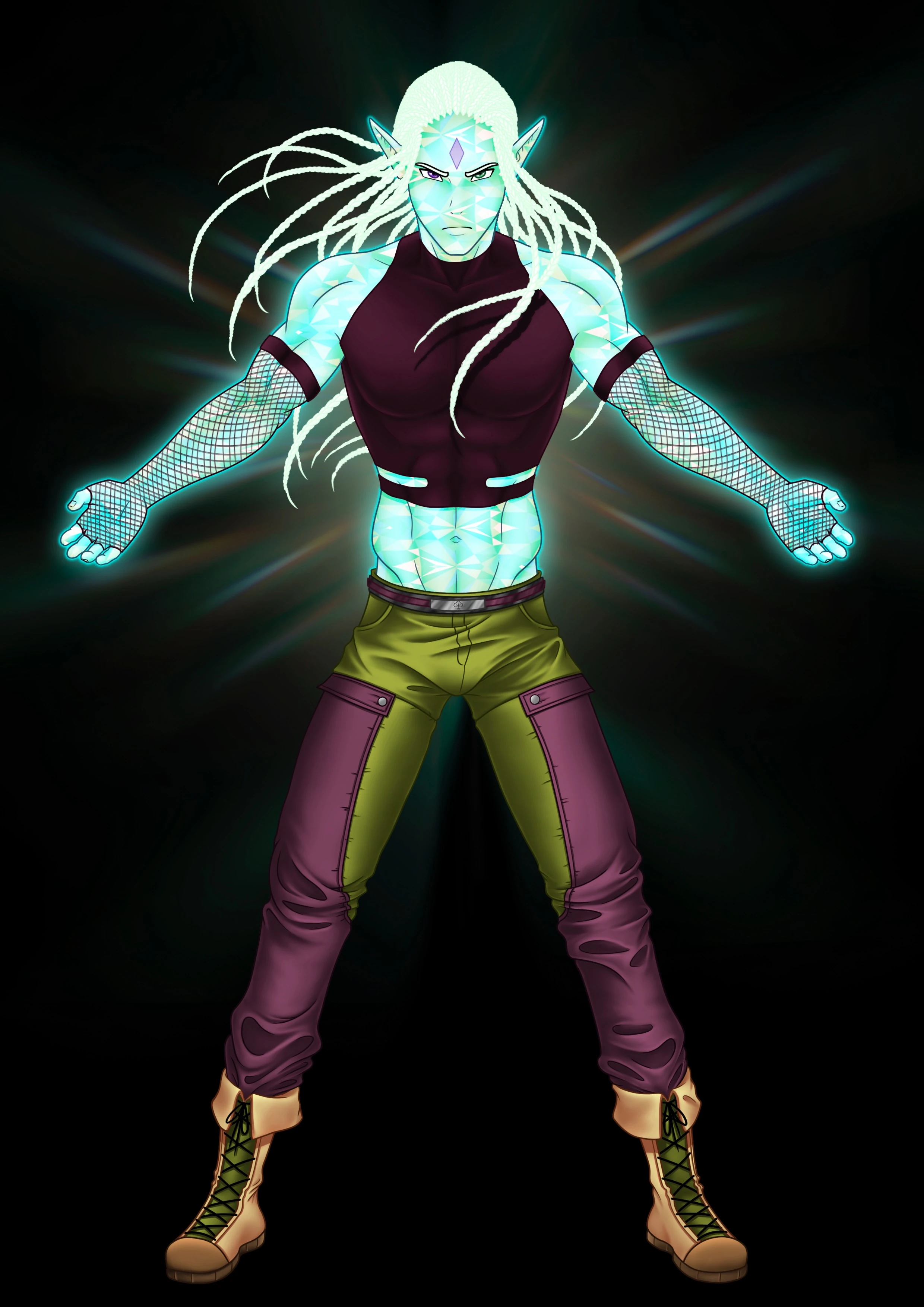 CHAKRA✧COLOR✧ガネーシャ神✧オルゴナイト Full Circle Seven Chakras Pendulum Chart - 8 inch Aluminum