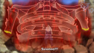 Shiro's Susanoo's ribs (Eternal Mangekyō Sharingan version).