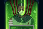 Arikurin's body is implanted with tech