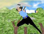 Shirubi training to perfect her skills