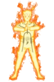 Naruto's Nine-Tails Chakra Mode