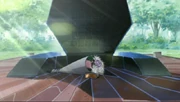 The Memorial Stone as depicted in the anime.