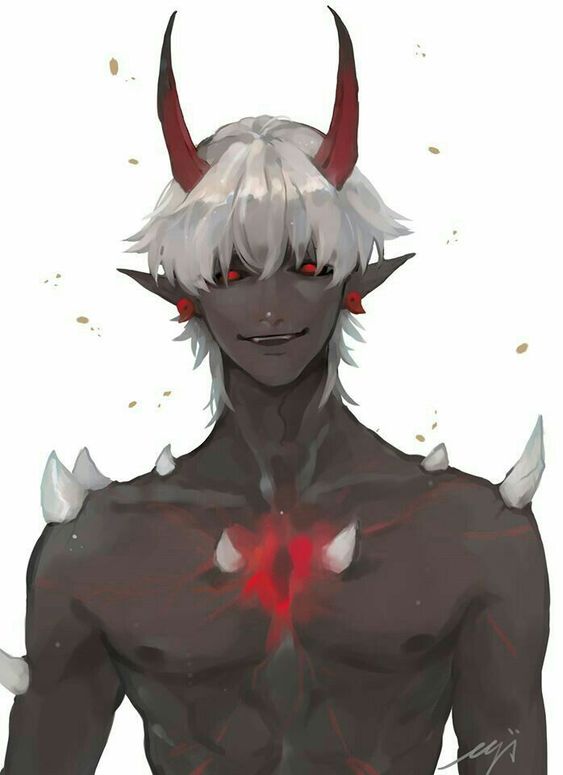 Demon Anime Boy, red devil boy HD phone wallpaper | Pxfuel