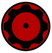 The pattern of Daisuki's Mangekyō Sharingan.