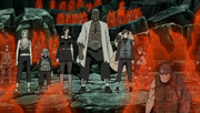 Five Kage's arrival