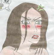 Murasaki's angry face.