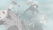 Haku attacks shinobi.