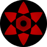Sigma Uchiha's Mangekyō Sharingan.