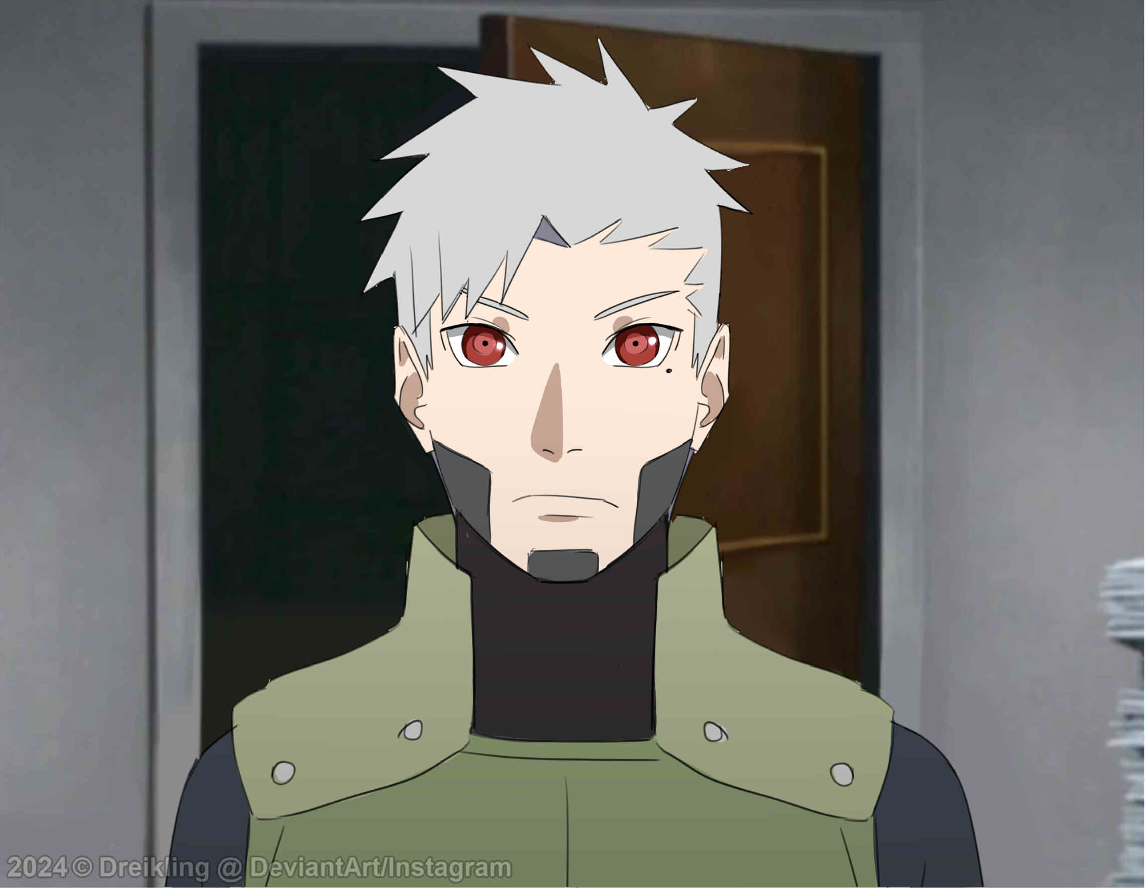 Casaco Hatake Kakashi Naruto Hokage Moletom Jounin Konoha