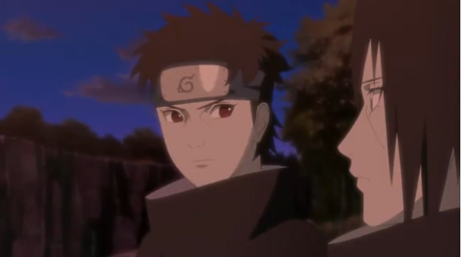 Who's the person inbetween itachi and shisui?