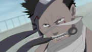 Zabuza wields kunai.