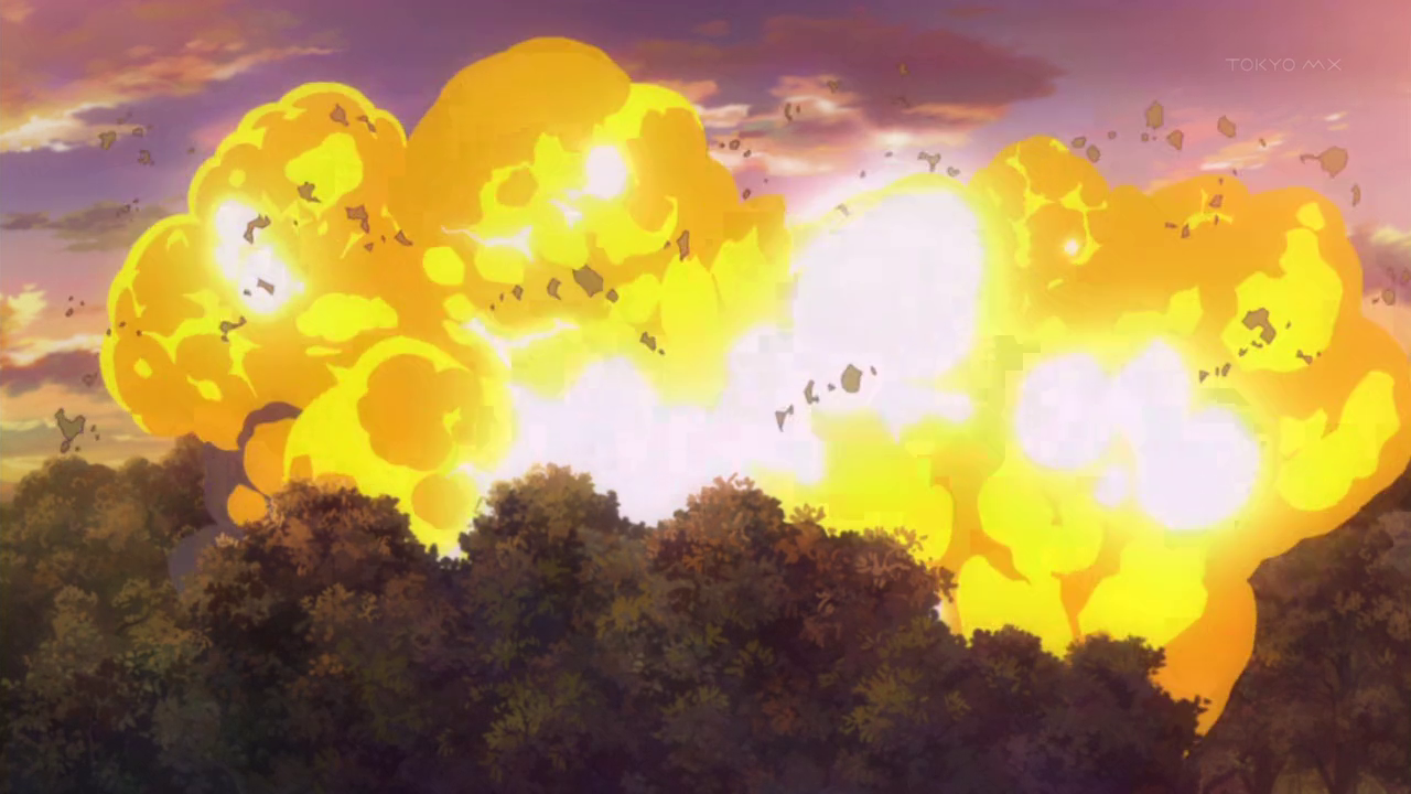 Explosion , Png Download - Explosion Anime Sticker, Transparent Png ,  Transparent Png Image - PNGitem