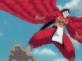Human Beast Combination Transformation: Garuda