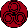 Kokutō Uchiha's Mangekyō Sharingan.