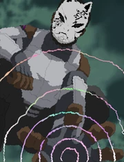 Arikurin sends chakra underwater