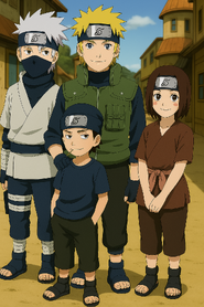 Isamu in Team Minato