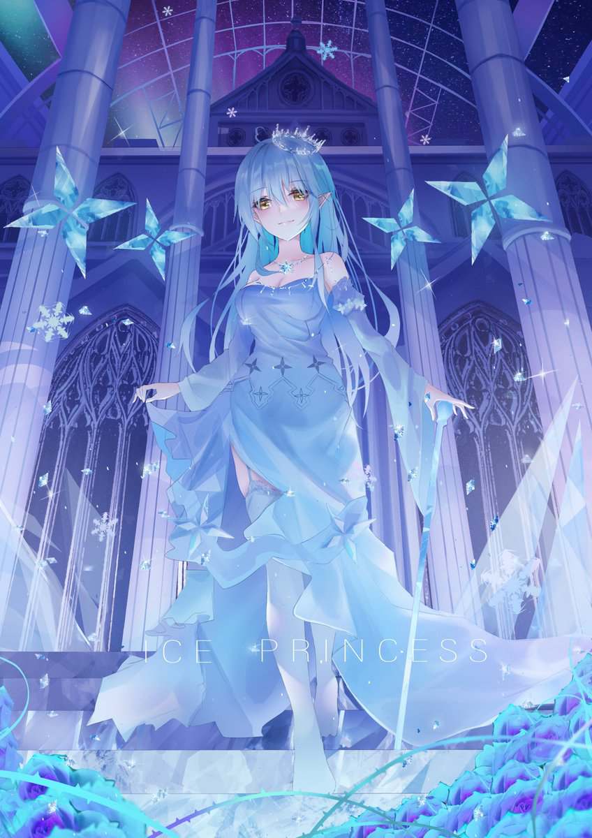 anime ice girl