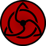 Jatai Uchiha's Mangekyō Sharingan.