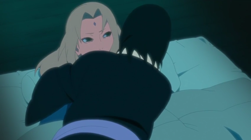 Qué estaba haciendo Tsunade que no acompañó a Naruto cuando se convirtió en  Hokage?