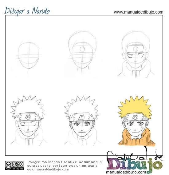 Como dibujar a Hinata Hyuga (Shippuden) paso a paso  Como dibujar a  naruto, Pasos para dibujar anime, Como dibujar anime facil