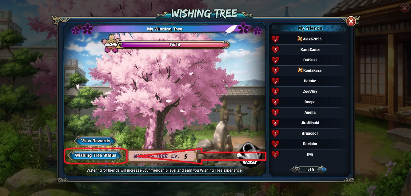 Ranking, Naruto Online Oasis Games Wikia