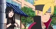 Mira Uchiha with Boruto.