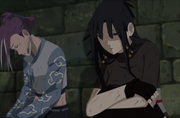 Mira and Yui in prison.