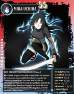 Mira Uchiha collectable card.