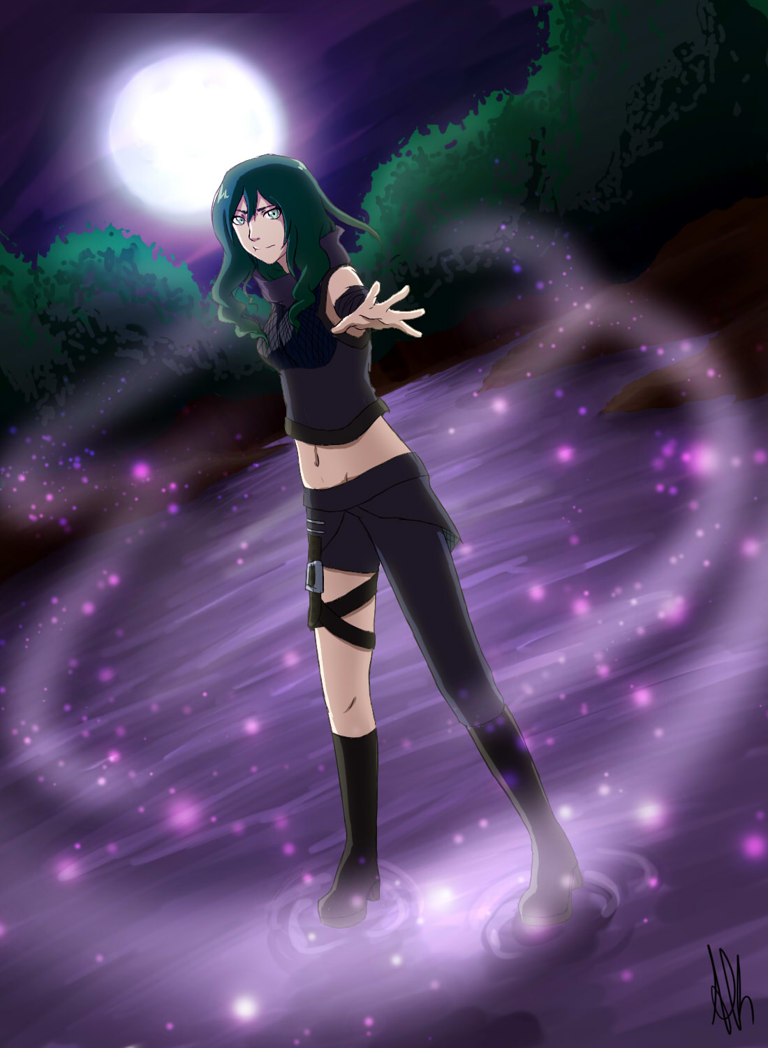 Midori Kurokaze Naruto Oc Wiki Fandom