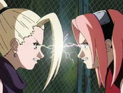 Ino vs Sakura