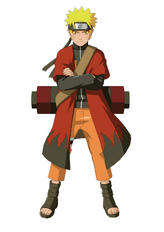 Naruto with coat