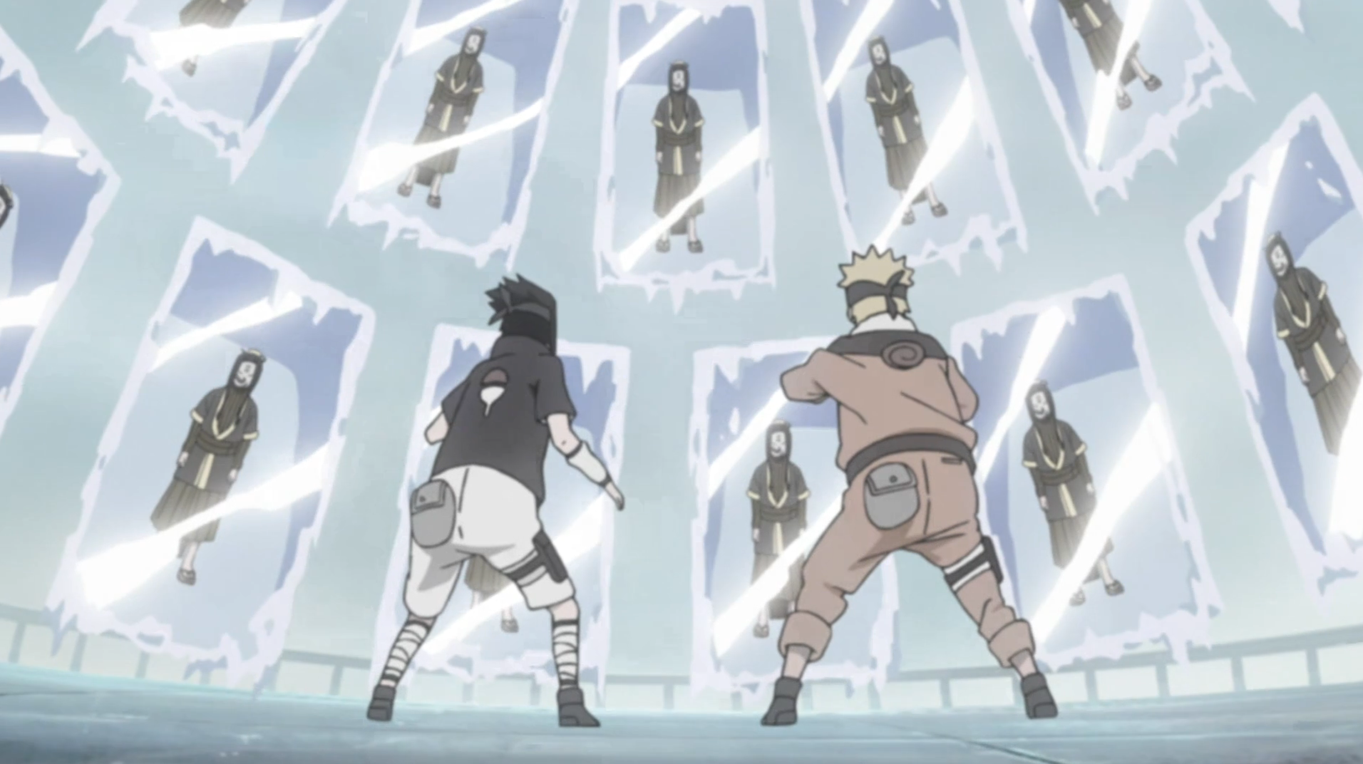 Kid Kakashi (Sharingan) vs Kid Sasuke (Curse Mark 2) - Battles - Comic Vine