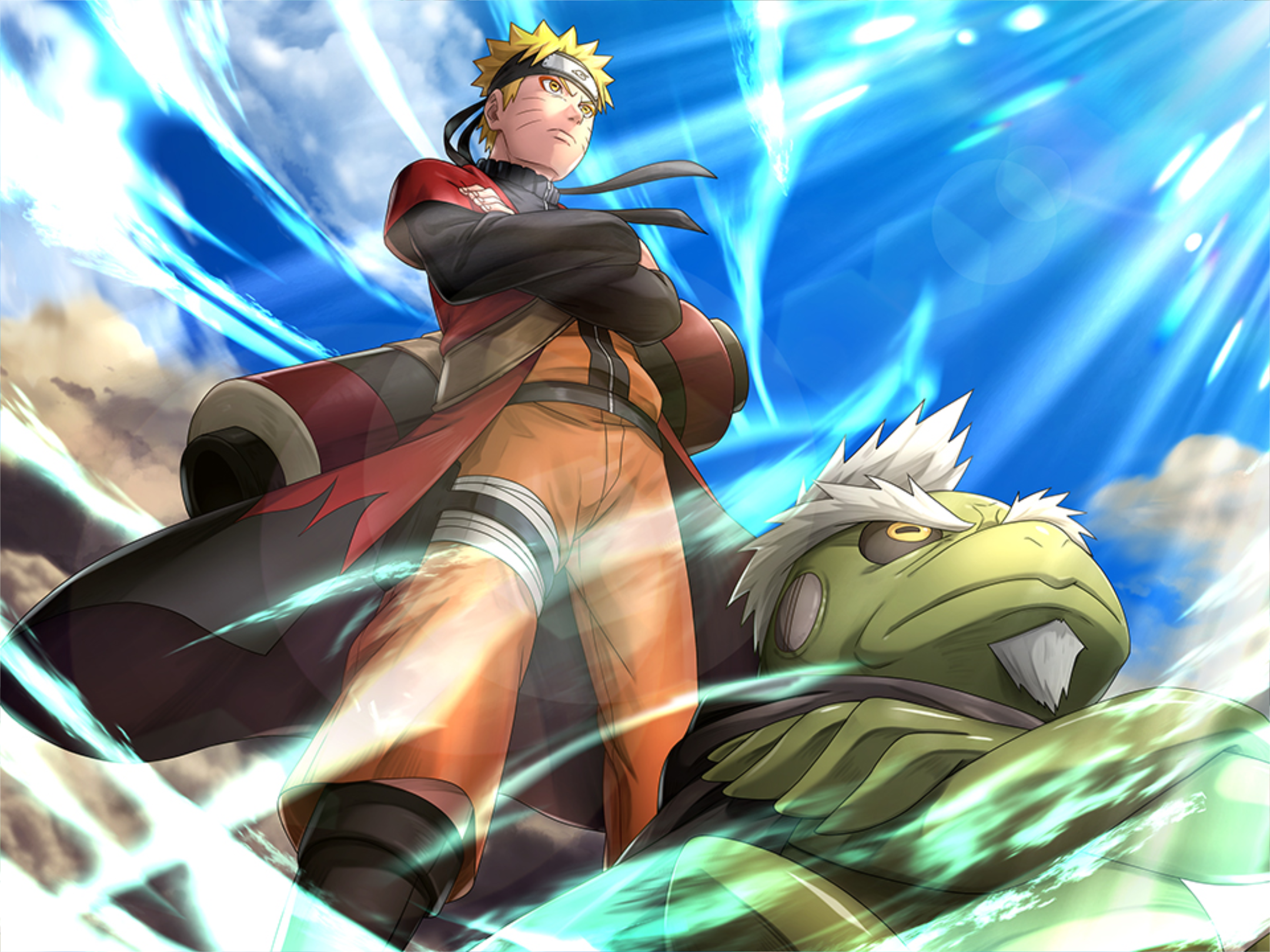 Naruto Uzumaki Sage Mode Narutoxborutoninjavoltage Wiki Fandom
