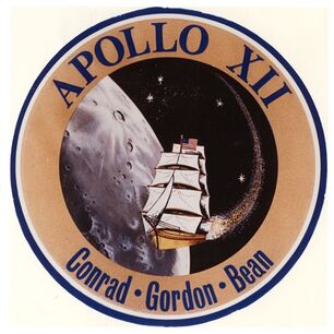 Apollo 12 insignia art