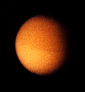 Titan by Voyager 1