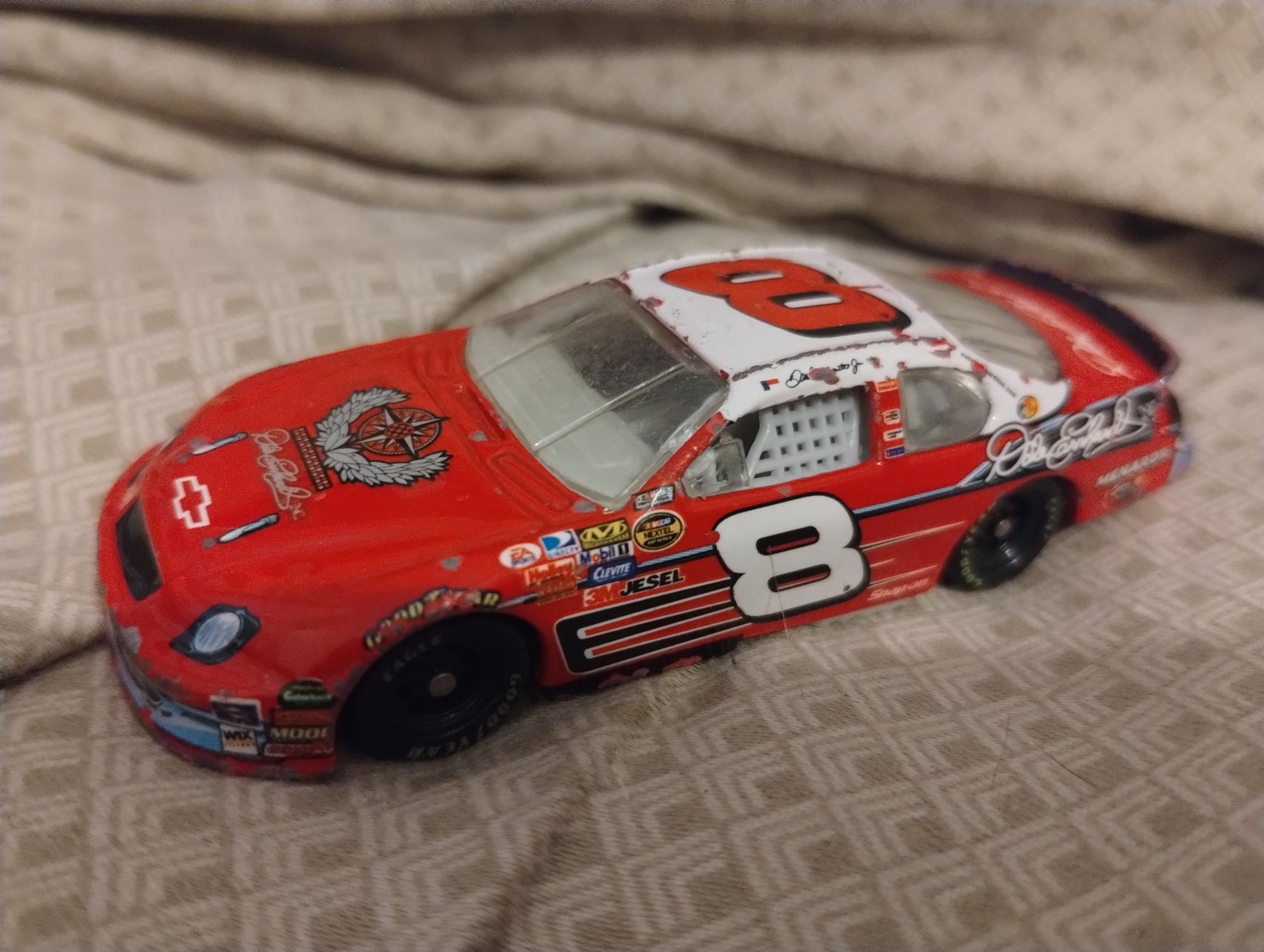 ミニカー NASCAR  #3  DALE EARNHARDT  1975 #8RPM Dale Earnhardt #8 RPM 1975 Dodge Nascar Diecast, autographed