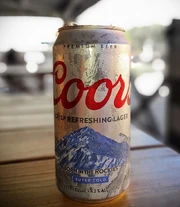 Coors Light can