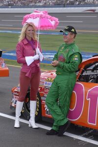 Shepherd with the #01 car in 2007.